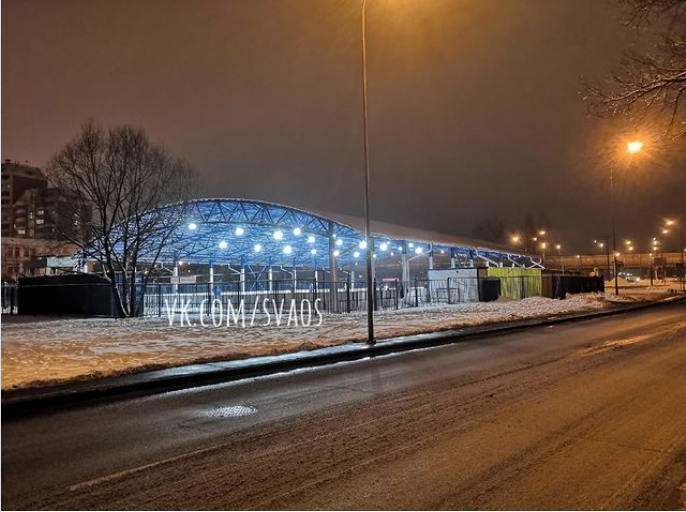 В 1-м микрорайоне Северного открыли второй каток